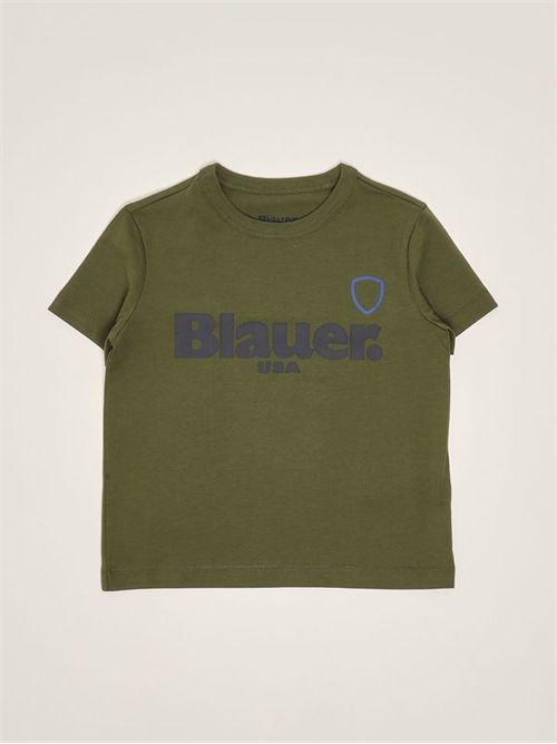 T-shirt girocollo a maniche corte BLAUER | 25SBLKH02507004547/647